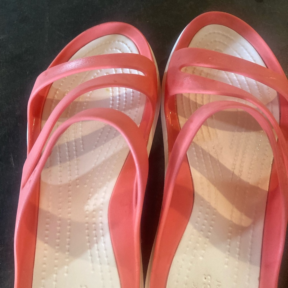Women’s Crocs size eight sandals